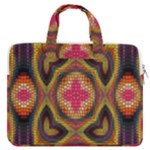 Kaleidoscope Art Pattern Ornament MacBook Pro 13  Double Pocket Laptop Bag