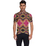 Kaleidoscope Art Pattern Ornament Men s Short Sleeve Cycling Jersey