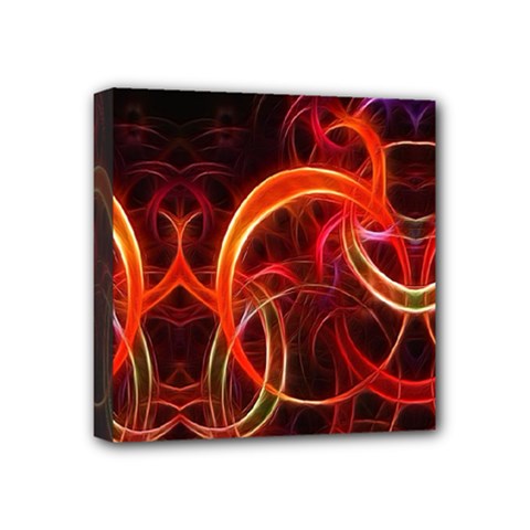 Abstract Seamless Pattern Mini Canvas 4  x 4  (Stretched) from ArtsNow.com