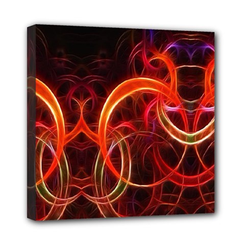 Abstract Seamless Pattern Mini Canvas 8  x 8  (Stretched) from ArtsNow.com