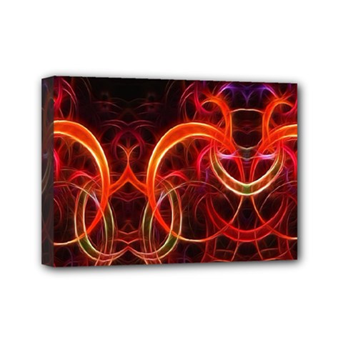 Abstract Seamless Pattern Mini Canvas 7  x 5  (Stretched) from ArtsNow.com
