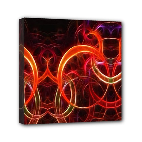 Colorful Prismatic Chromatic Mini Canvas 6  x 6  (Stretched) from ArtsNow.com
