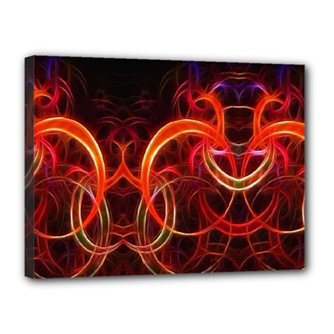 Abstract Seamless Pattern Canvas 16  x 12  (Stretched) from ArtsNow.com