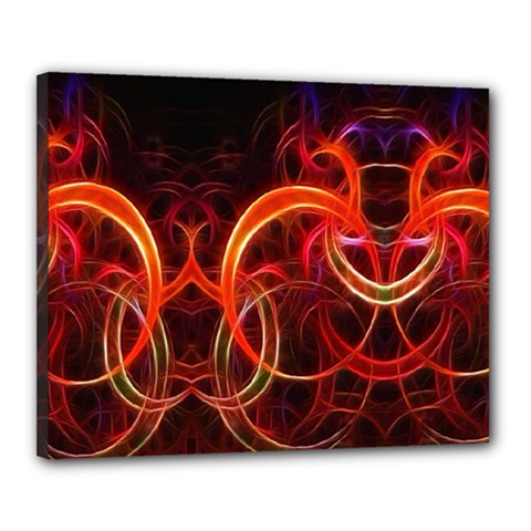 Abstract Seamless Pattern Canvas 20  x 16  (Stretched) from ArtsNow.com