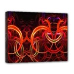 Colorful Prismatic Chromatic Canvas 14  x 11  (Stretched)