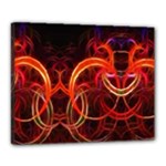 Colorful Prismatic Chromatic Canvas 20  x 16  (Stretched)