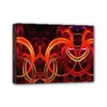 Construction Background Geometric Mini Canvas 7  x 5  (Stretched)