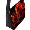 Flap Closure Messenger Bag (L) 