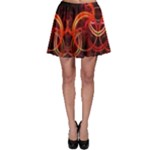 Colorful Prismatic Chromatic Skater Skirt