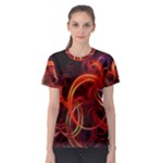 Colorful Prismatic Chromatic Women s Sport Mesh T-Shirt