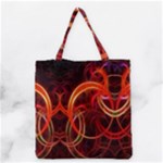 Abstract Seamless Pattern Grocery Tote Bag
