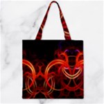 Abstract Seamless Pattern Zipper Grocery Tote Bag