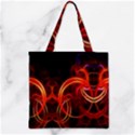 Zipper Grocery Tote Bag 