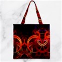 Zipper Grocery Tote Bag 