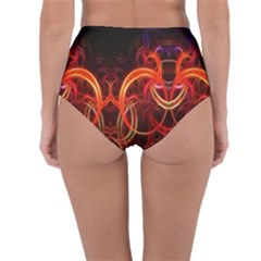 Reversible High-Waist Bikini Bottoms 