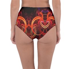 Reversible High-Waist Bikini Bottoms 