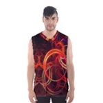 Construction Background Geometric Men s Basketball Tank Top