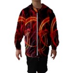 Colorful Prismatic Chromatic Kids  Hooded Windbreaker