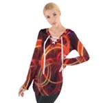 Colorful Prismatic Chromatic Tie Up T-Shirt