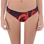 Construction Background Geometric Reversible Hipster Bikini Bottoms