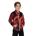 Construction Background Geometric Kids  Windbreaker