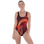 Abstract Seamless Pattern Bring Sexy Back Swimsuit