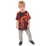 Abstract Seamless Pattern Kids  Raglan T-Shirt