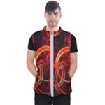 Abstract Seamless Pattern Men s Puffer Vest