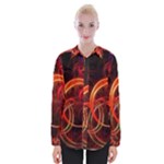 Abstract Seamless Pattern Womens Long Sleeve Shirt