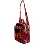 Construction Background Geometric Crossbody Day Bag