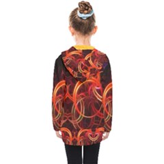 Kids  Double Breasted Button Coat 