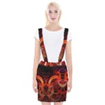 Construction Background Geometric Braces Suspender Skirt