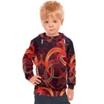 Abstract Seamless Pattern Kids  Hooded Pullover