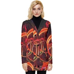 Button Up Hooded Coat  
