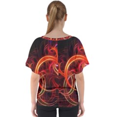 V-Neck Dolman Drape Top 