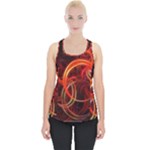 Colorful Prismatic Chromatic Piece Up Tank Top