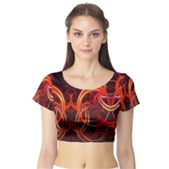 Short Sleeve Crop Top 