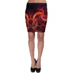Background Fractal Abstract Bodycon Skirt