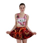 Background Fractal Abstract Mini Skirt