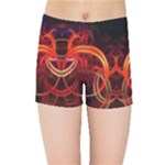 Construction Background Geometric Kids  Sports Shorts