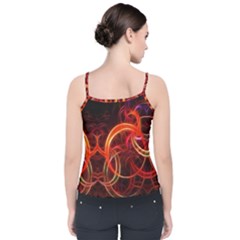 Velvet Spaghetti Strap Top 