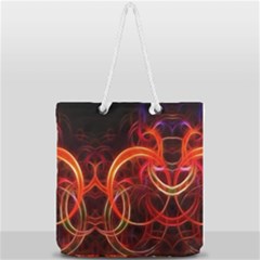 Full Print Rope Handle Tote (Large) 