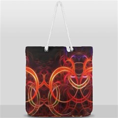 Full Print Rope Handle Tote (Large) 