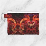 Abstract Seamless Pattern Canvas Cosmetic Bag (Medium)