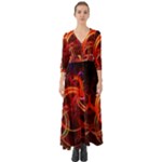 Construction Background Geometric Button Up Boho Maxi Dress