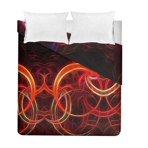 Background Fractal Abstract Duvet Cover Double Side (Full/ Double Size) from ArtsNow.com