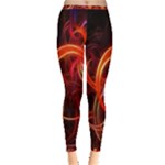Abstract Seamless Pattern Inside Out Leggings