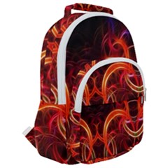 Rounded Multi Pocket Backpack 