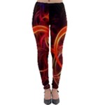 Construction Background Geometric Lightweight Velour Leggings