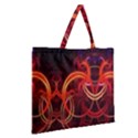 Zipper Large Tote Bag 